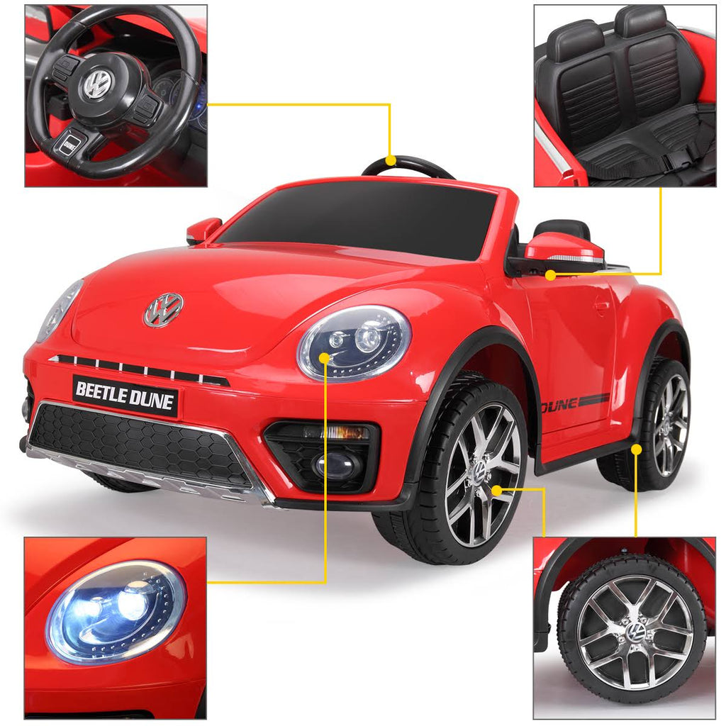 Red 12V Battery Powered Ride on Toy Car with Remote Control T806