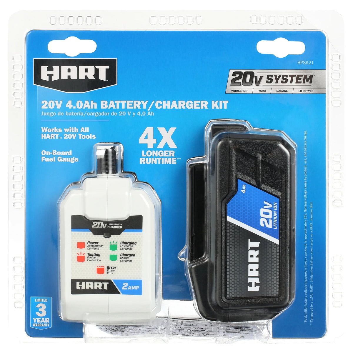 20-Volt Lithium-Ion Battery and Charger Kit D93052