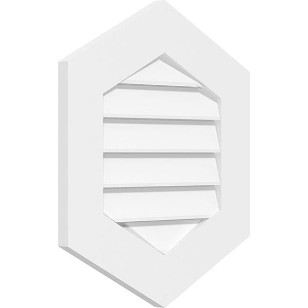 16x22W x 36x22H PVC Gable Vent L280563