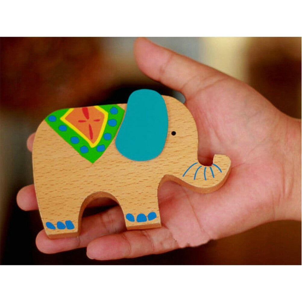 Wooden Stackable Building Blocks Educational Toys J1867