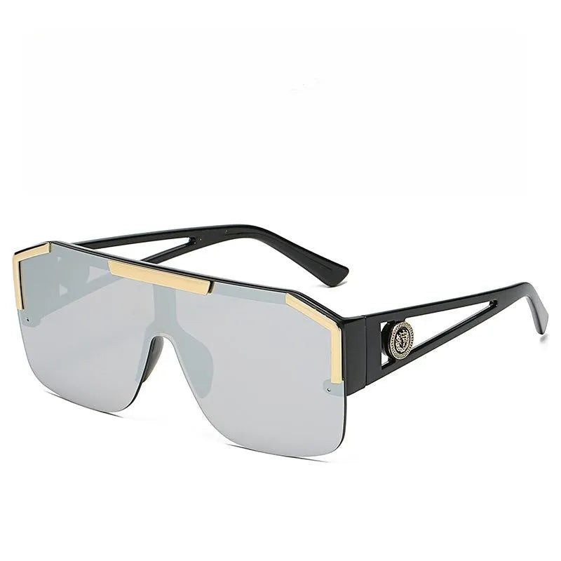 Hollowed-out One-piece Lens Sunglasses B5953