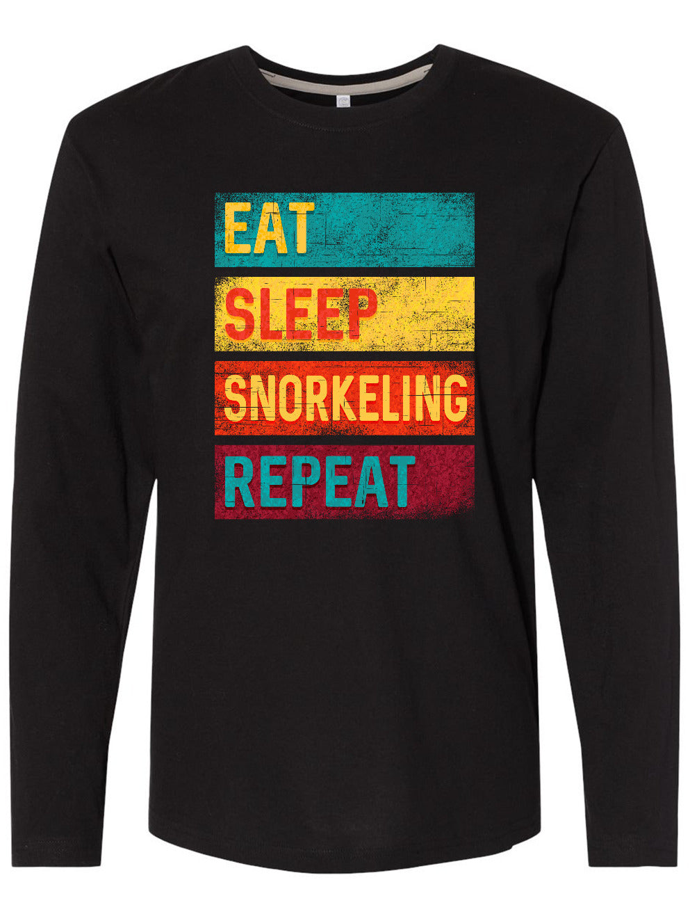 Snorkeling Repeat Long Sleeve T-Shirt R7962