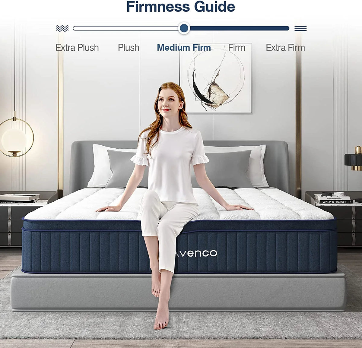 Full Size Gel Memory Foam Pocket Spring Hybrid Mattress T72328