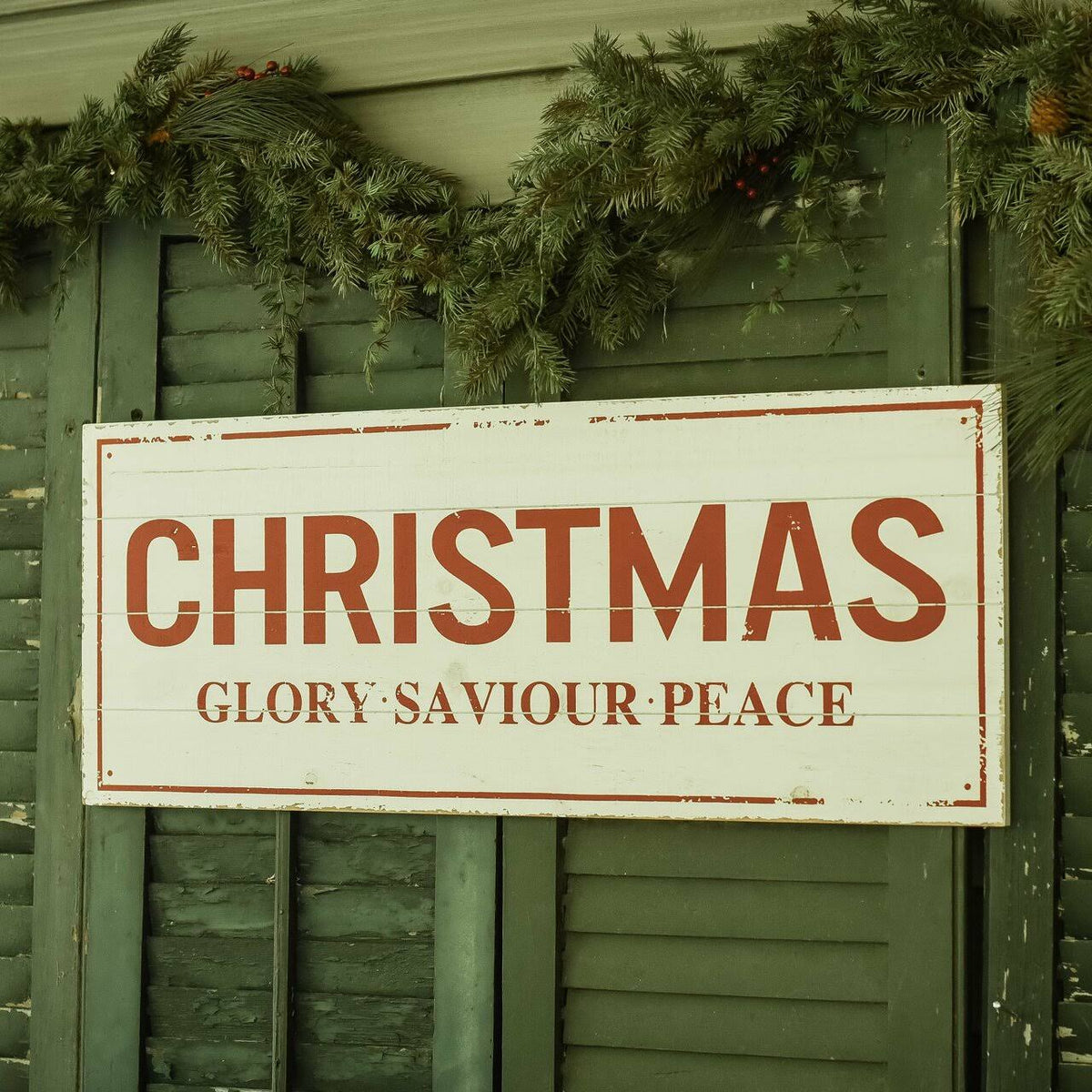 Christmas Sign (Pack of 2) J194