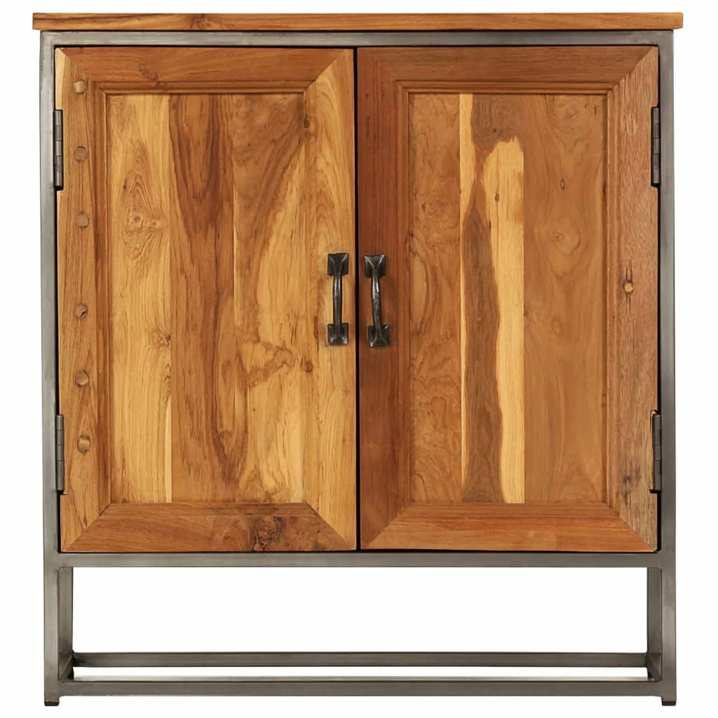 Recycled Teak and Steel Sideboard G505877