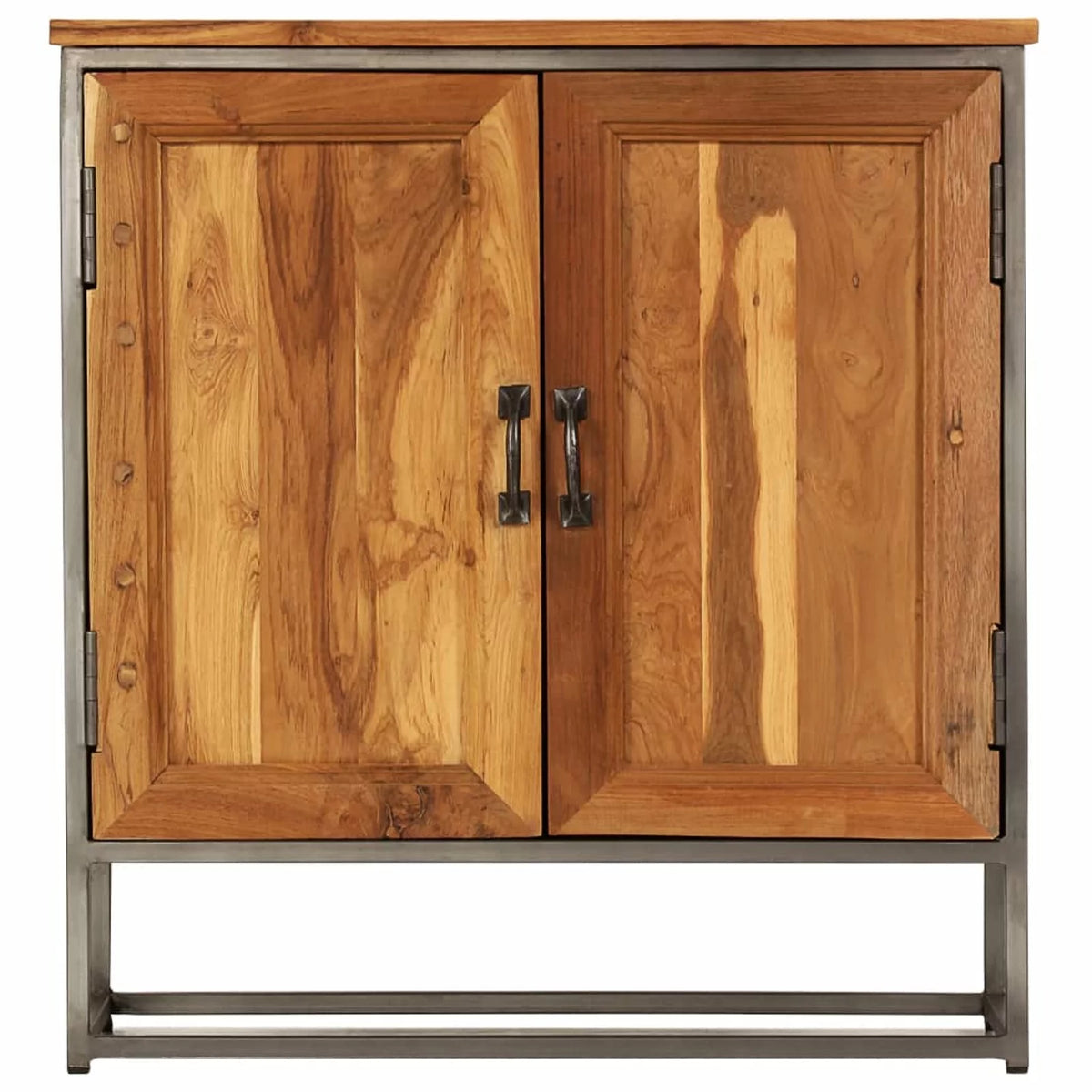 Recycled Teak and Steel Sideboard G505877