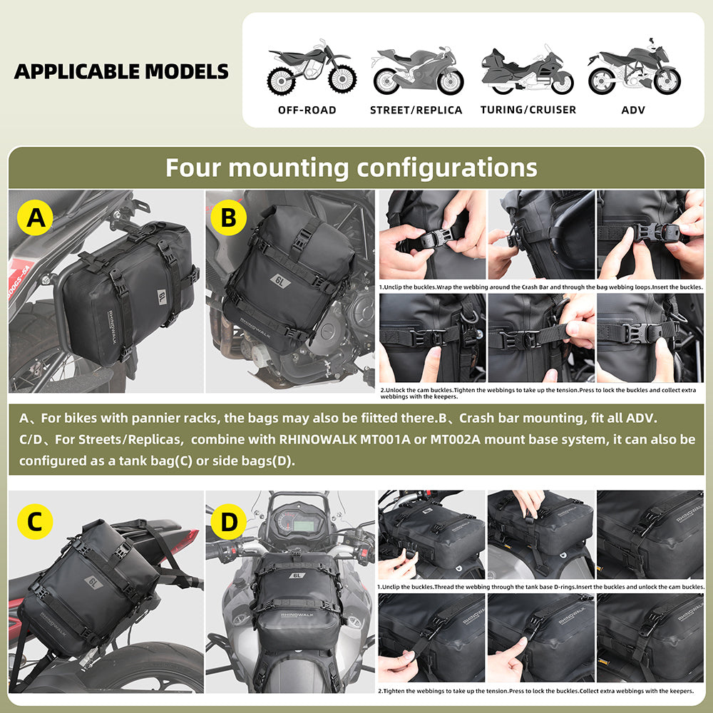 Waterproof Motorcycle Bag K385