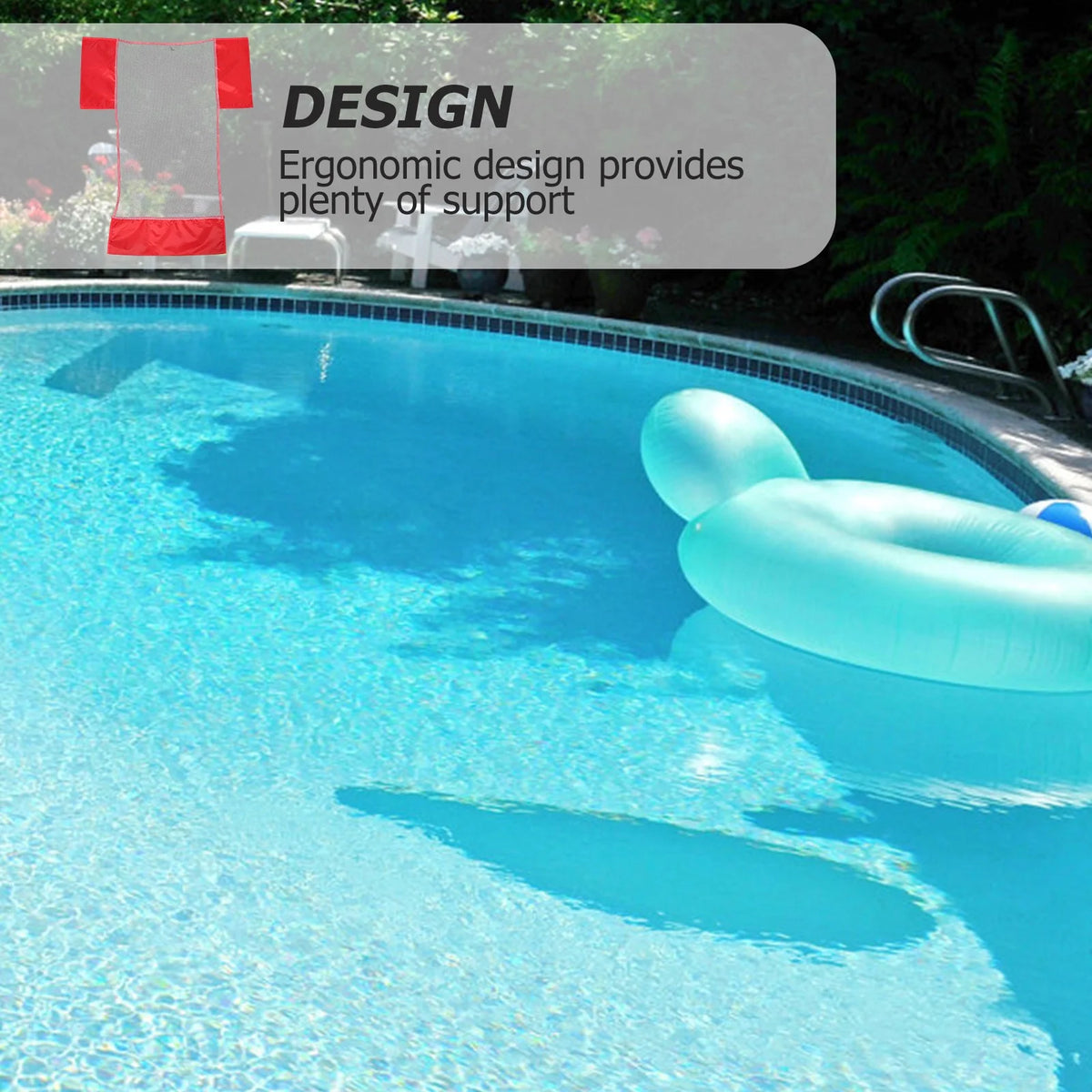 4 Pcs Swimming Pool Mesh Chair Net Bag Accessory V75495