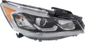Passenger Side Halogen Headlight Assembly for Honda Accord 2016 2017 B440020