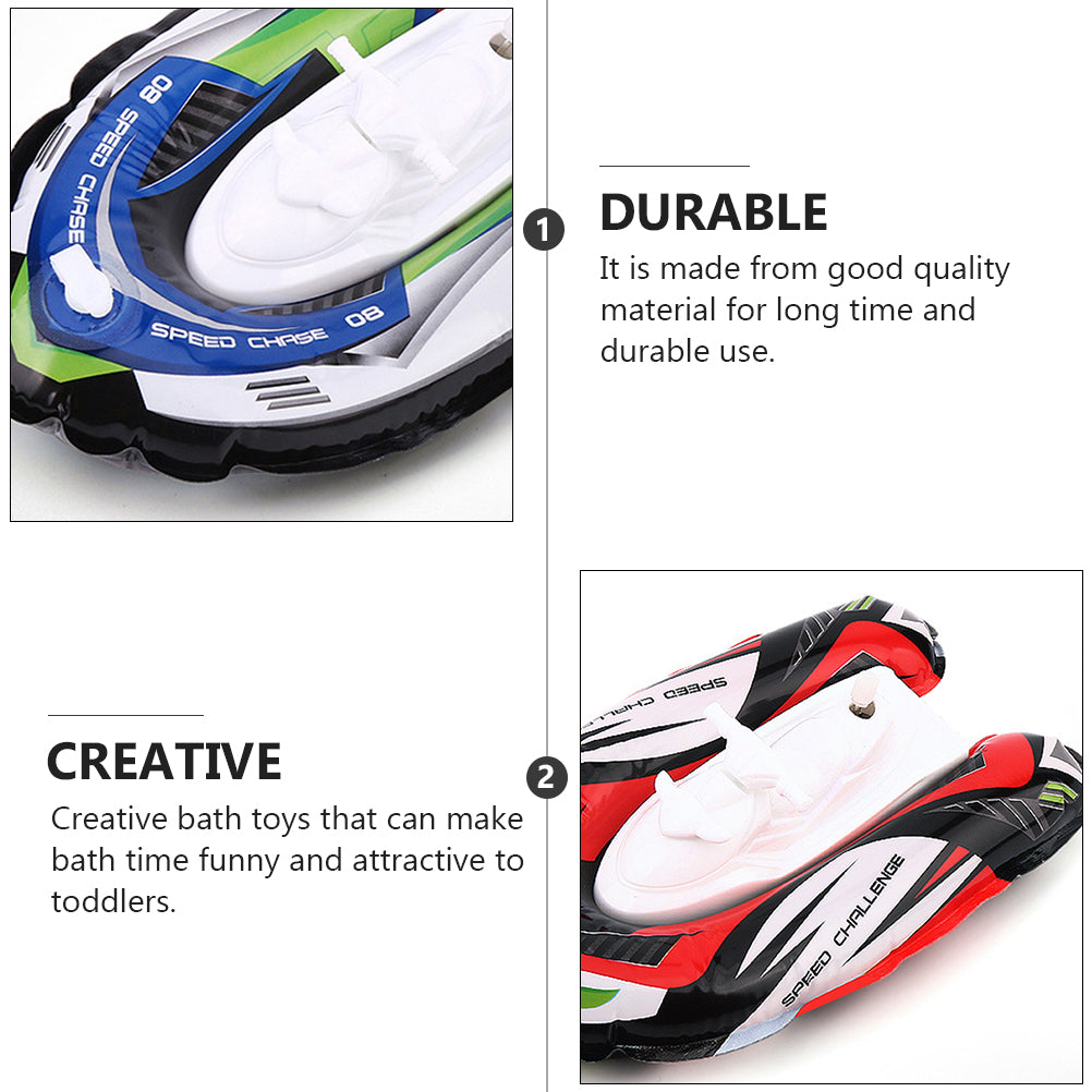 Inflatable Jet Ski Toy Bath Speedboat M78651