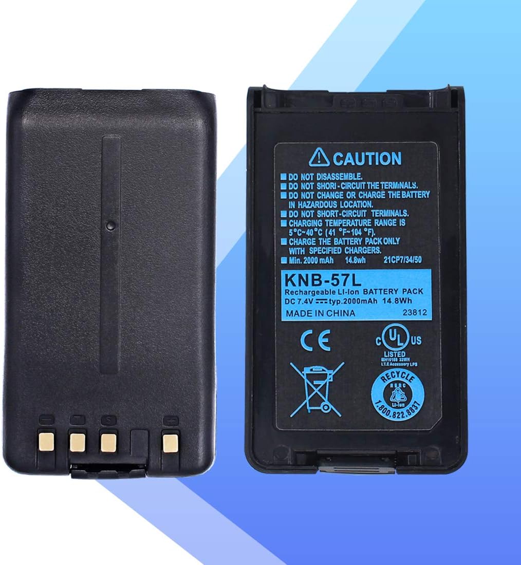 7.4V 2000mAh Rechargeable Li-ion Battery Pack of 2 G4319