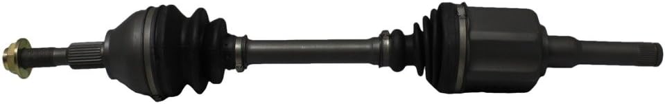 FWD Complete Front Driver Side CV Axle Shaft Non ABS Pack of 2 A348288