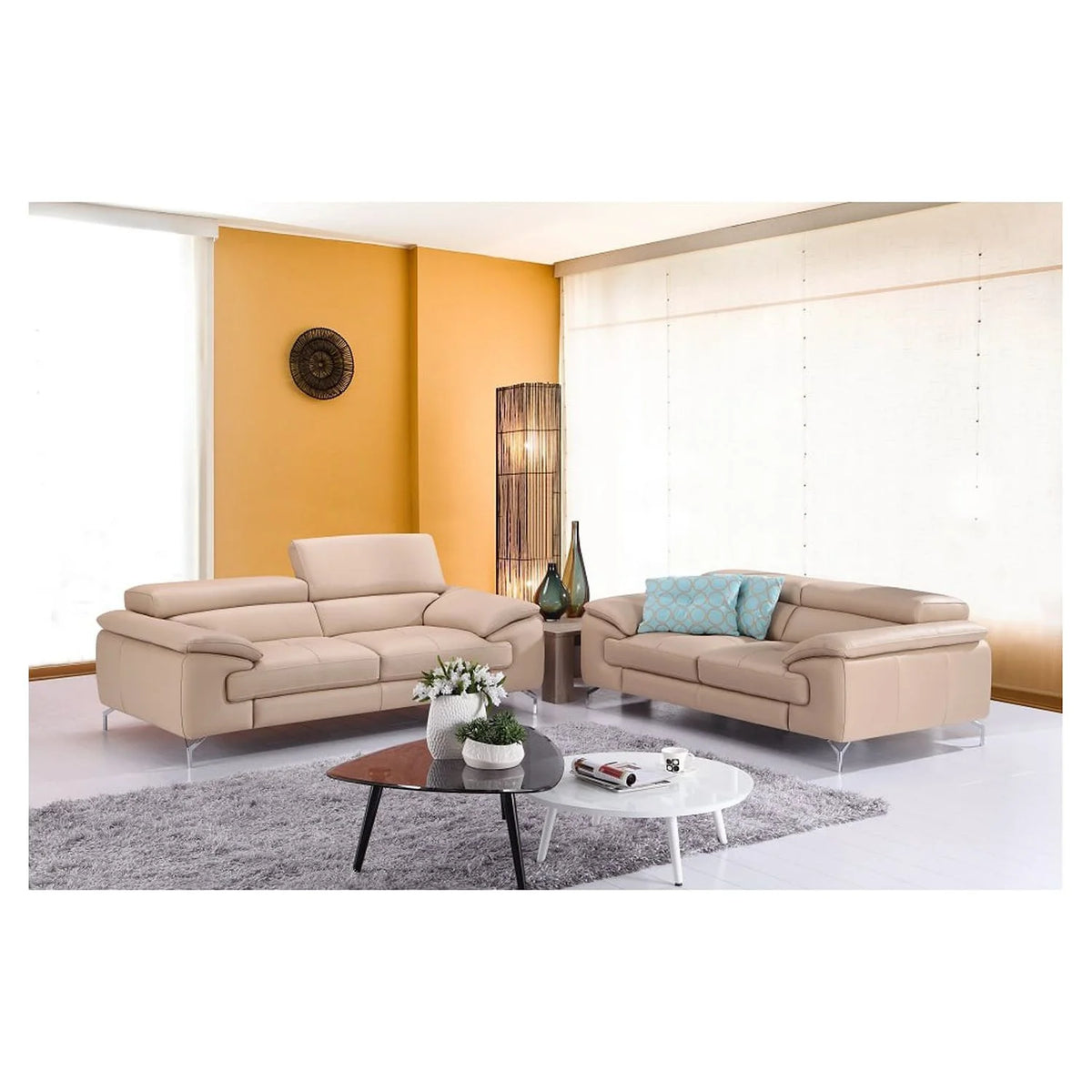 Italian Leather Sofa N167041