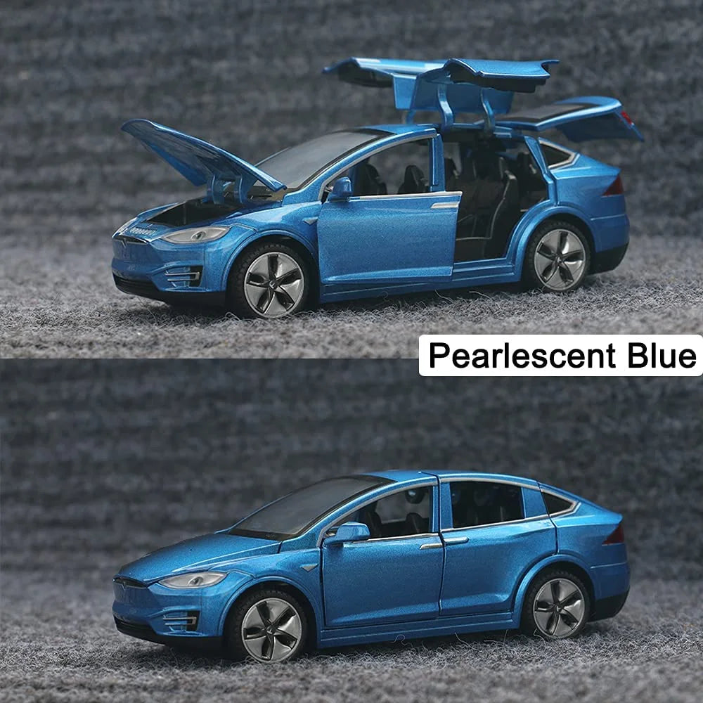 Pearlescent Blue Diecast Model Car U763384