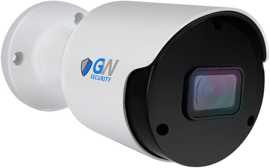 4K AI IP Bullet Security Camera System with 8CH NVR and 2TB Hard Drive H2895