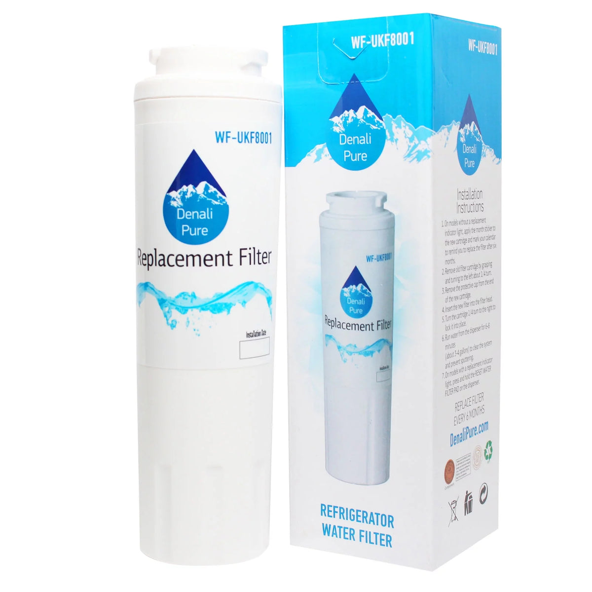 3-Pack Refrigerator Water Filter Cartridge A633231
