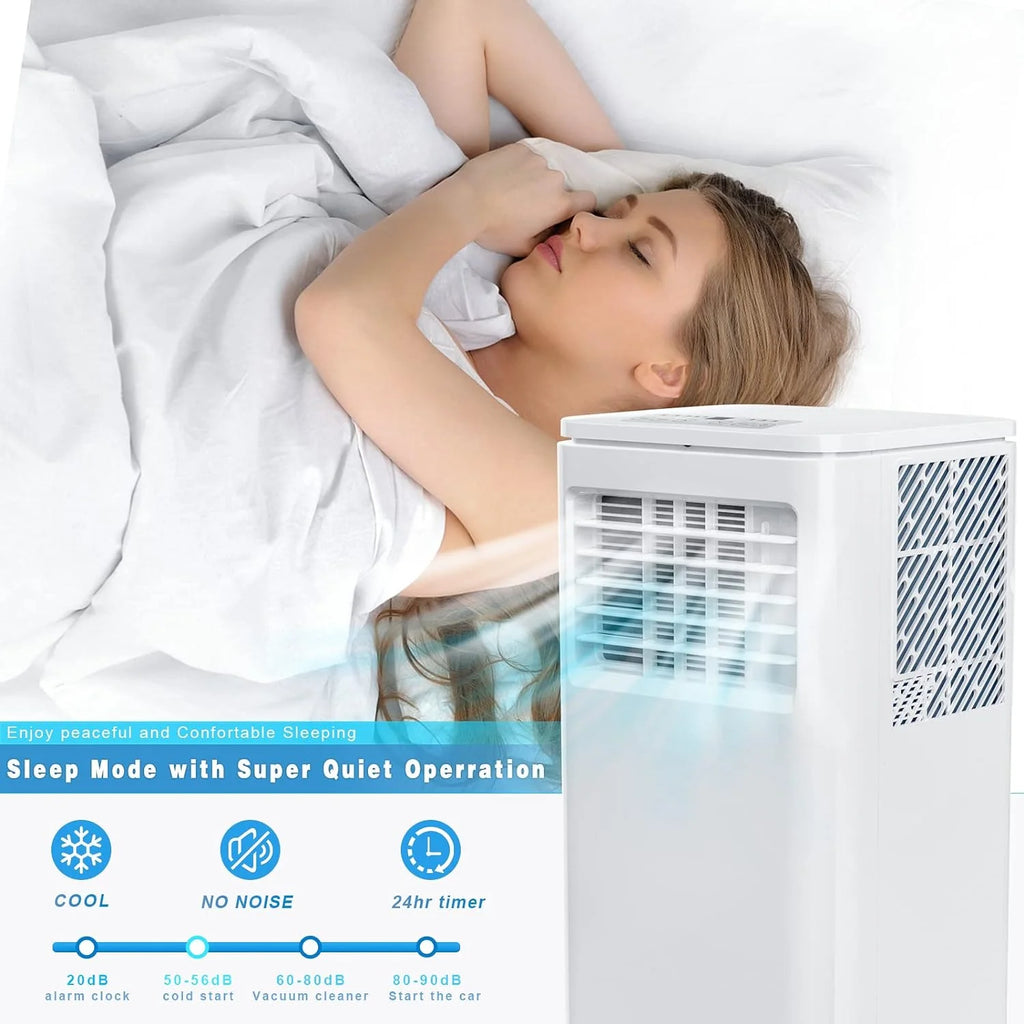 10000 BTU Portable Indoor Air Conditioner with Remote Control R107592