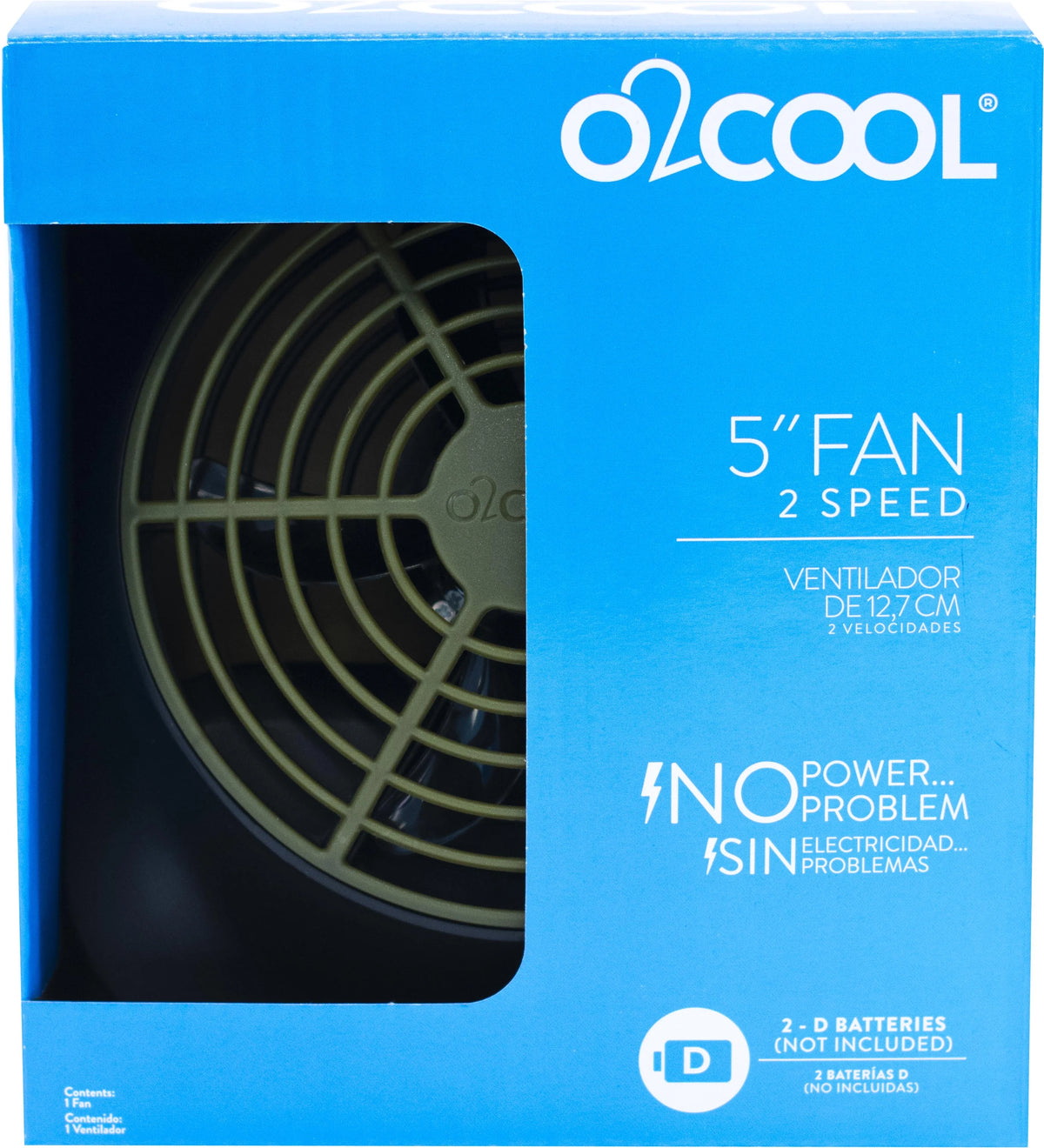 5 inch Battery Operated Portable Fan R347