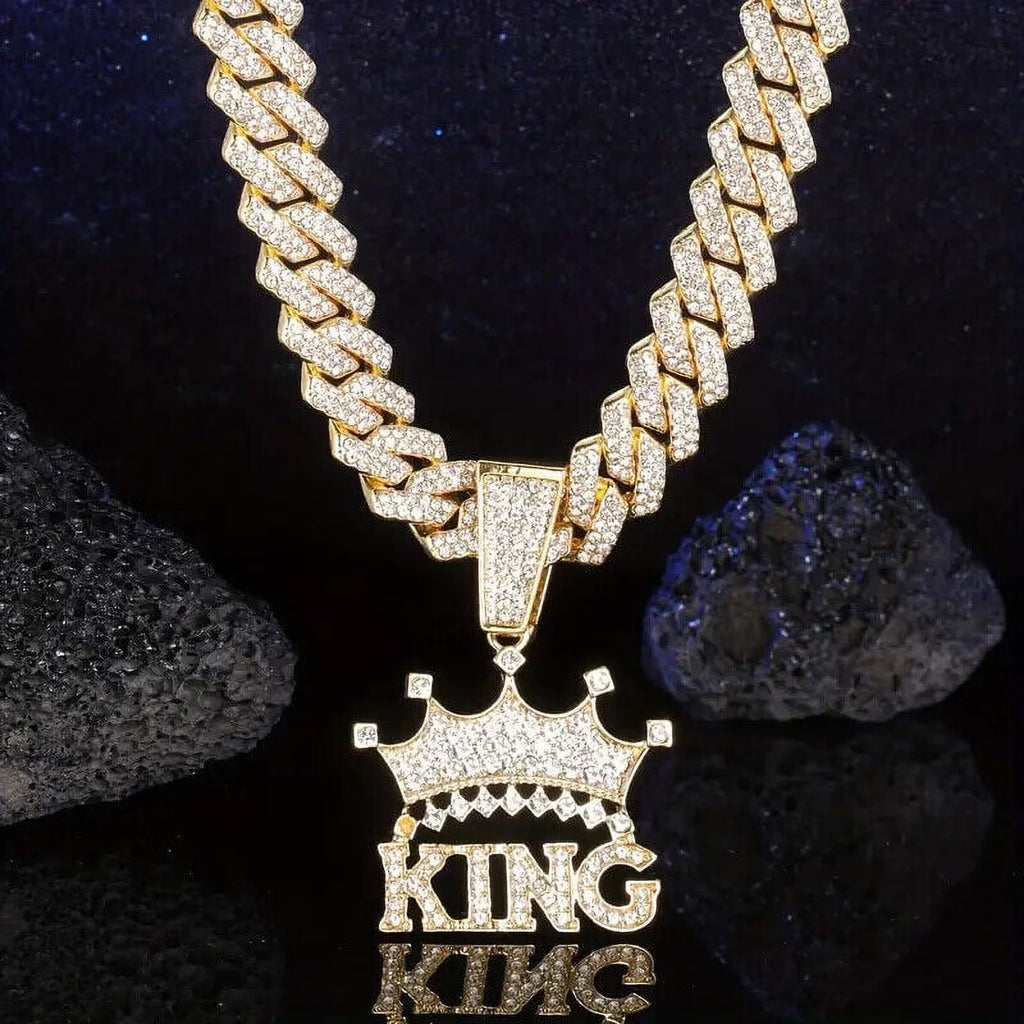 Iced Cubic Zirconia Chain Necklace H36967