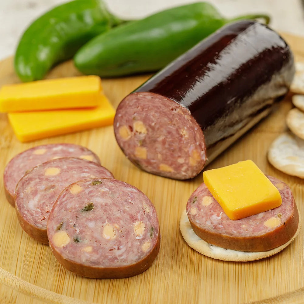 Jalapeno Cheddar Summer Sausage Pack of 2 B566
