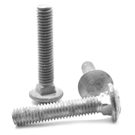 5/8 inch-11 x 6 inch Coarse Thread A307 Grade A Carriage Bolt Hot Dip Galvanized Pk 50 W518