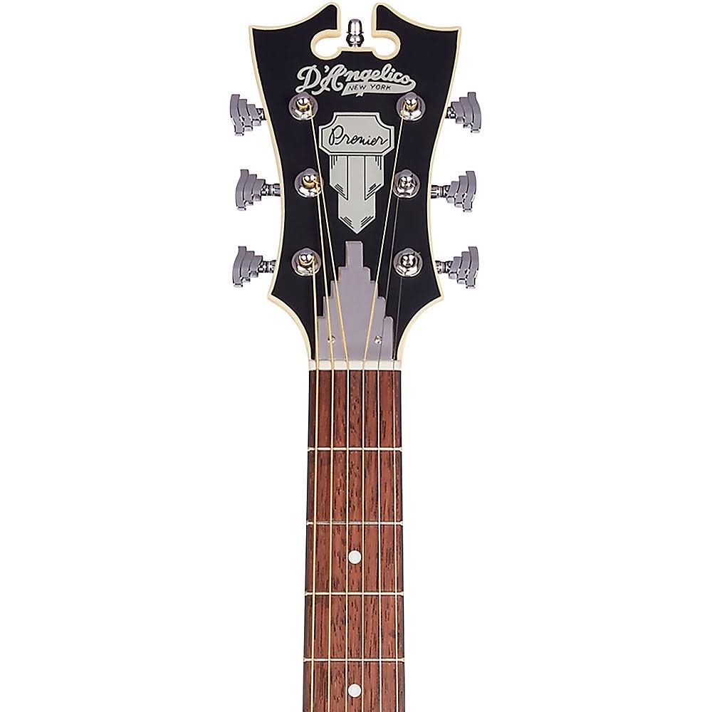 Matte Black Cutaway Orchestra Acoustic-Electric Guitar Z17611