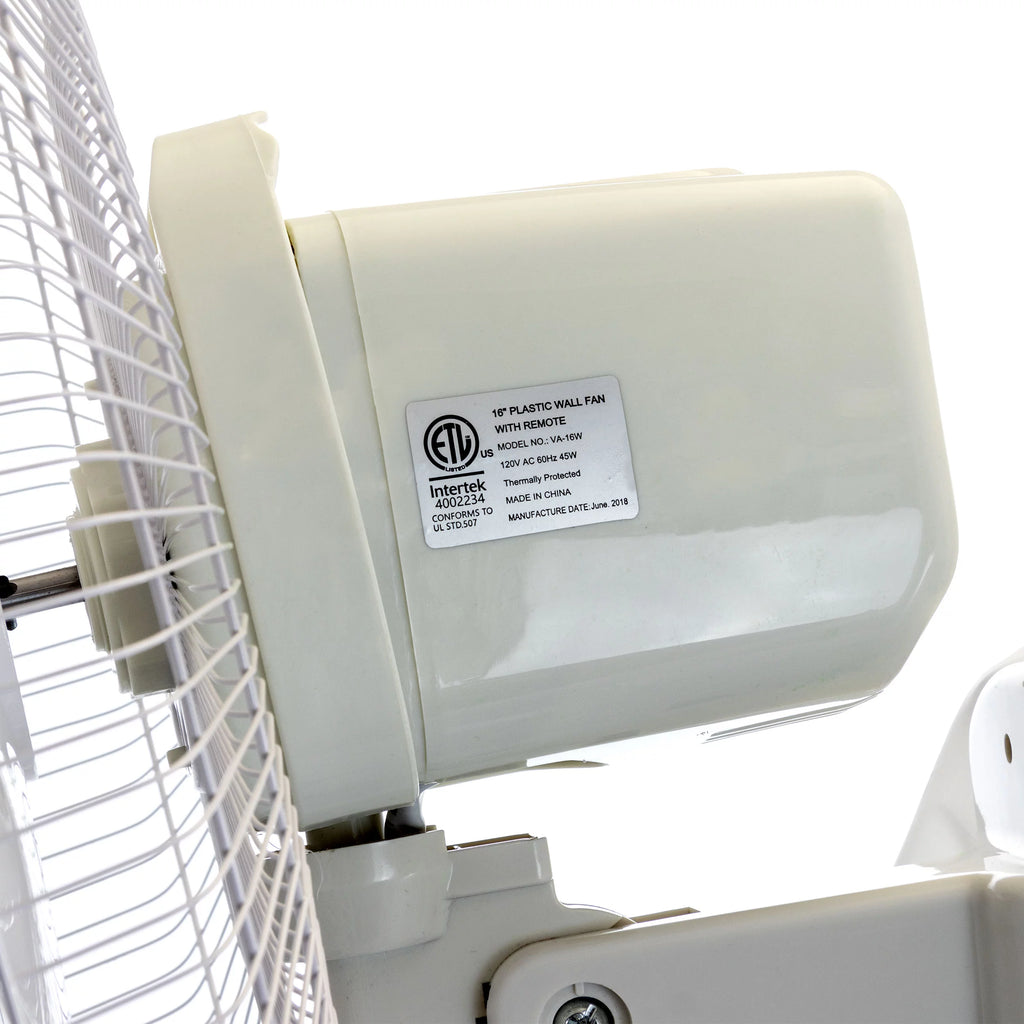 16 Pedestal Wall Fan White Z28667