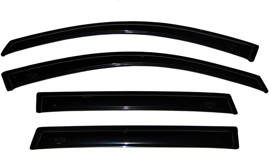 4-Piece In-Channel Side Window Deflector for Dodge 1500 Crew Cab P725