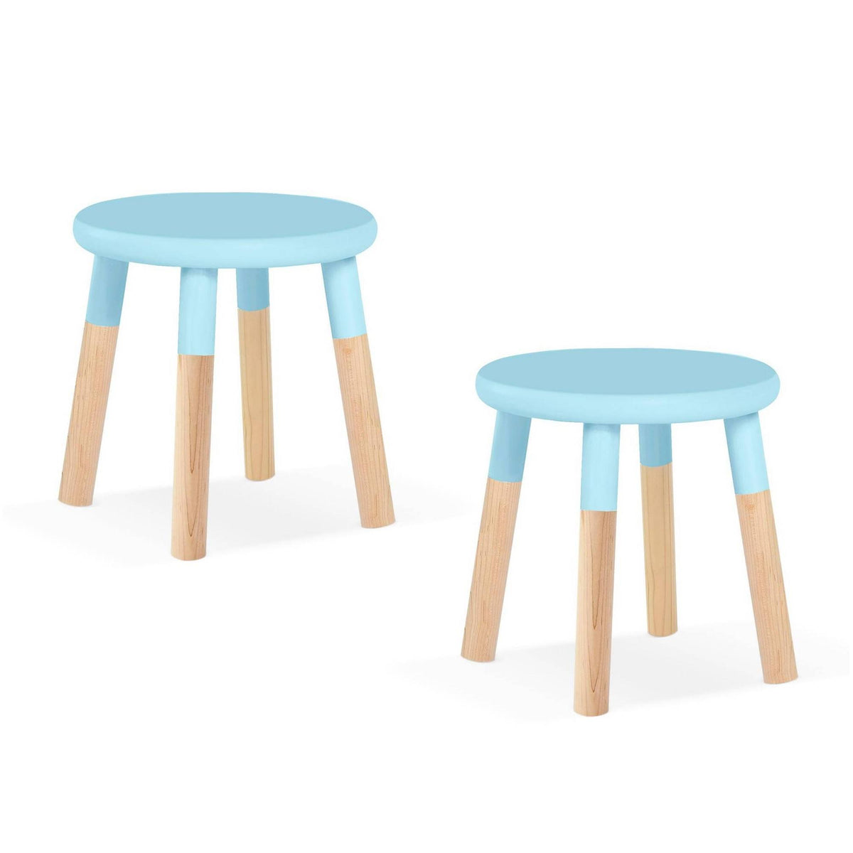 Sky Blue Kids Chair Set of 2 S158550