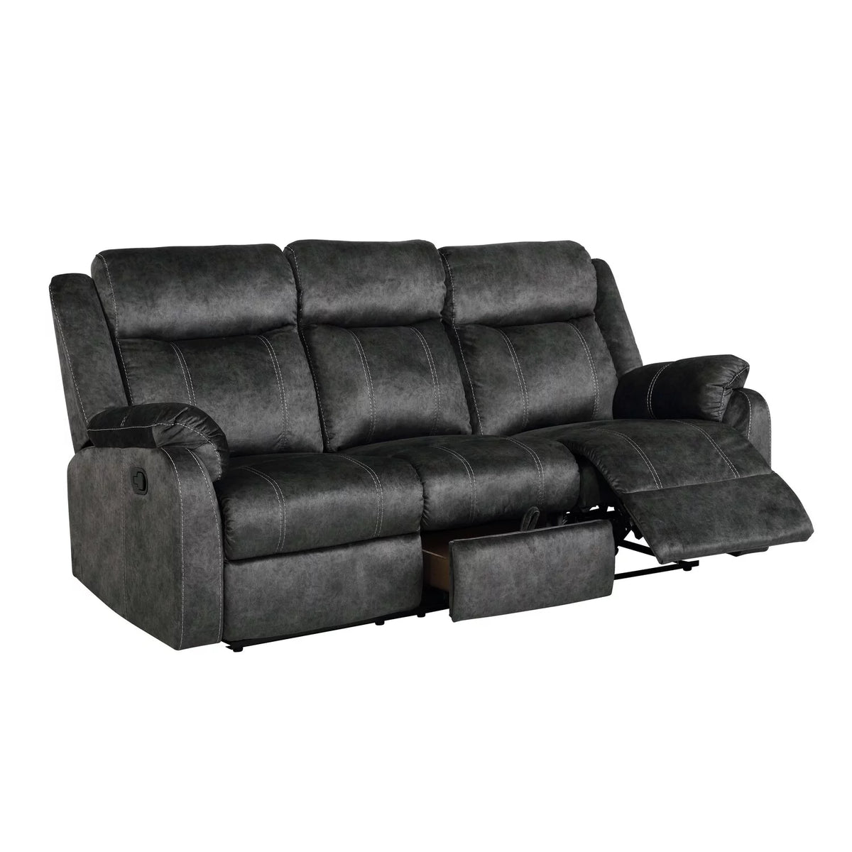 Reclining Sofa with Drop Down Table & Drawer I285012