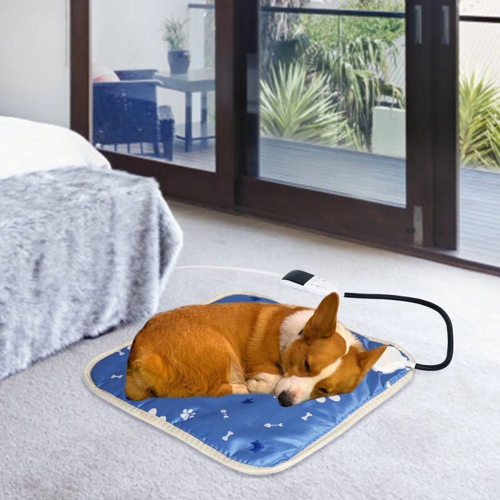 Heating Mat with Adjustable Temperature and Timer Y4889