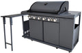 6 Burner Propane Gas Grill and Kitchen Island X60885