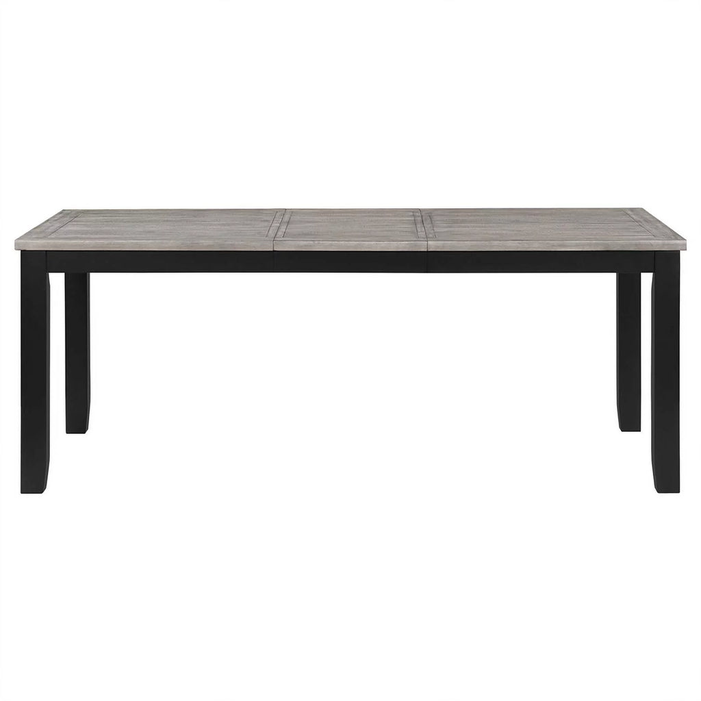 7-piece Wood Dining Table Set with Extension Leaf A3253