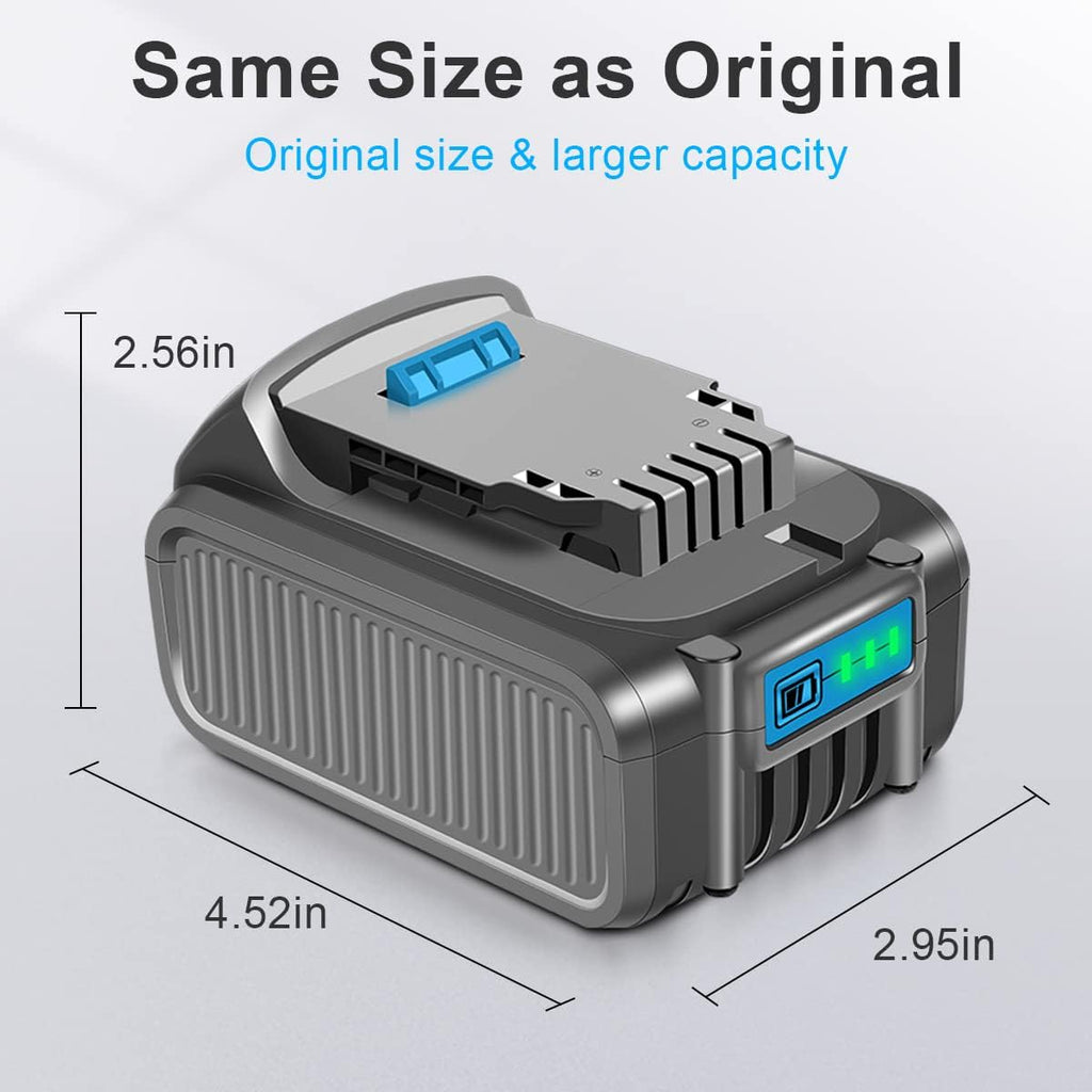 20V 6.0Ah Battery with LED Indicator W53148