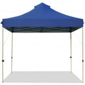 10' x 10' Portable Pop Up Canopy Tent with Roller Bag Q671