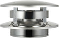 6" 304 Stainless Steel Flat Top Rain Cap for Class-A Double Wall Insulated Chimney Pipe E34440