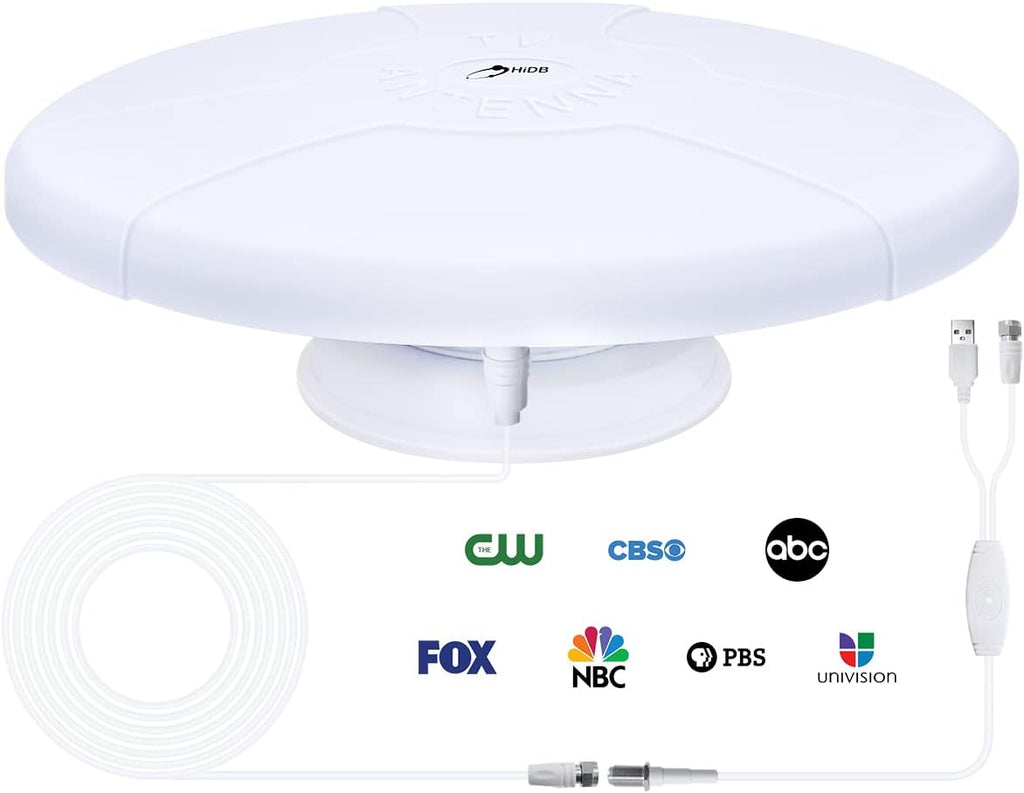 Amplified Digital HD TV Antenna with Magnetic Base, Pack of 2 Z6067