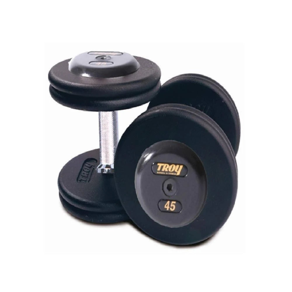 45 lbs. Pair Dumbbell Weight with Rubber End Cap T504