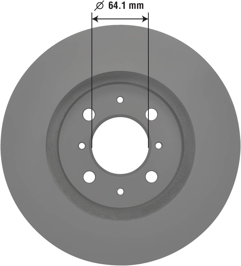 Front Brake Rotor Pack of 2 T3816