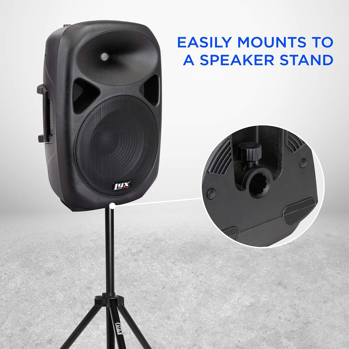 12 PA System Portable Active Speaker with Bluetooth T73610