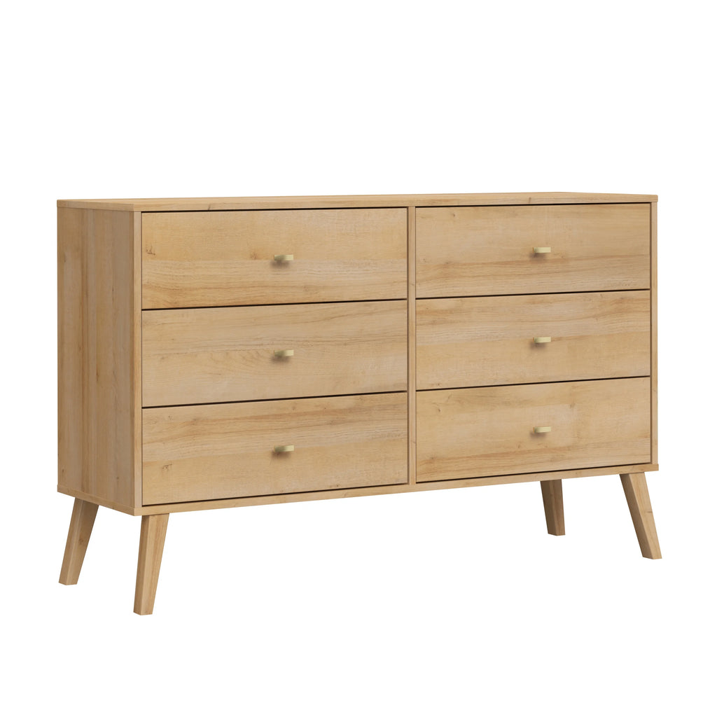 6 Drawer Wooden Dresser K49048