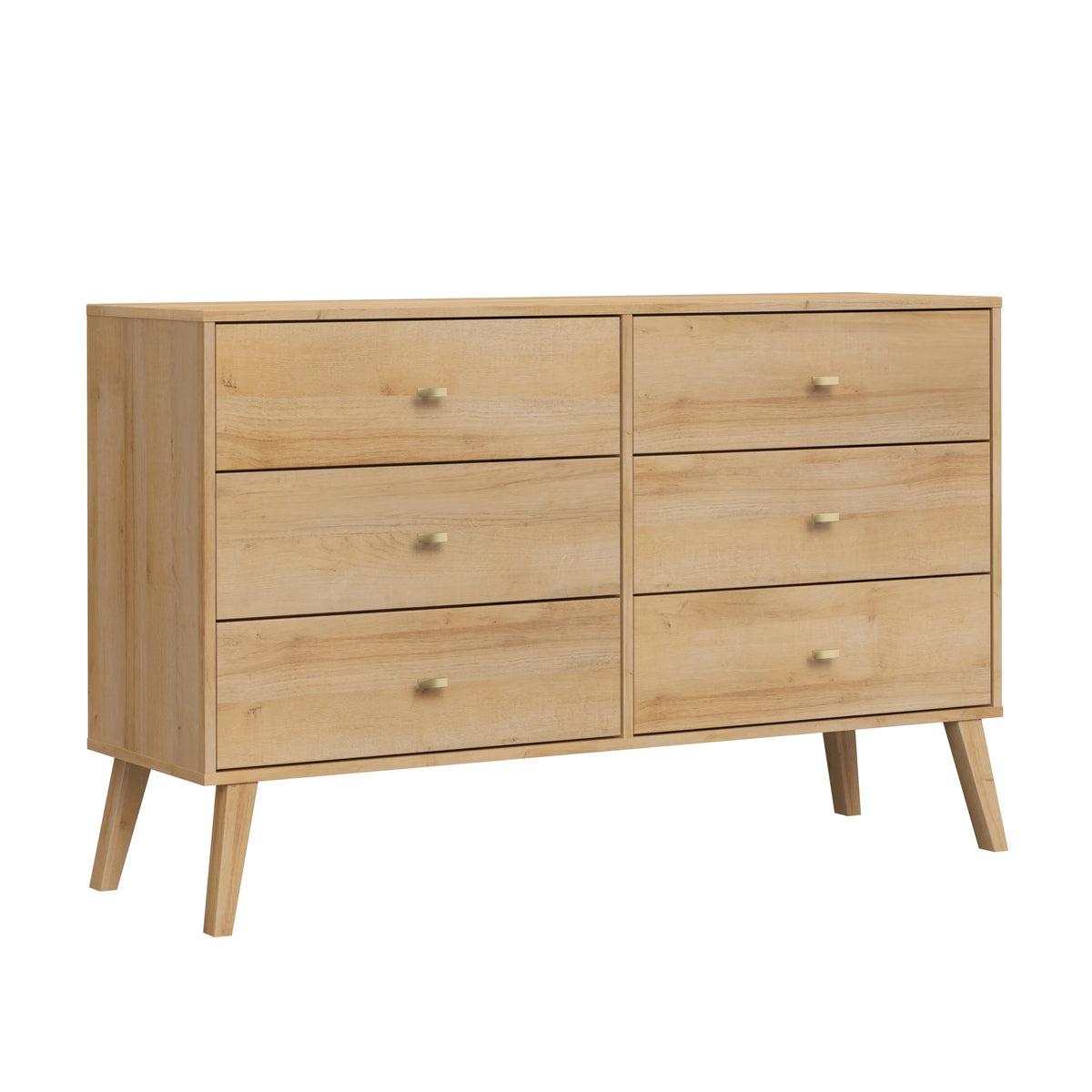 6 Drawer Wooden Dresser K49048