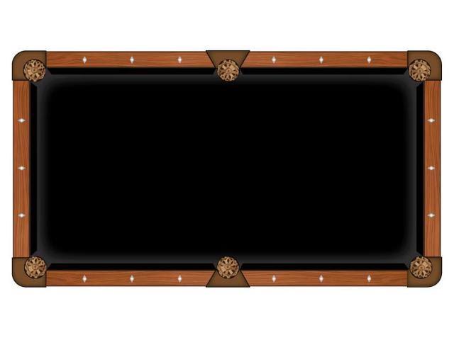 Black Pool Table Cloth P464702