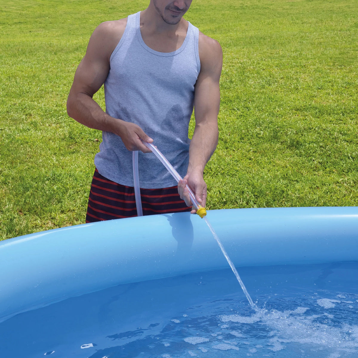 12 Ft x 30 Inflatable Swimming Pool G72992