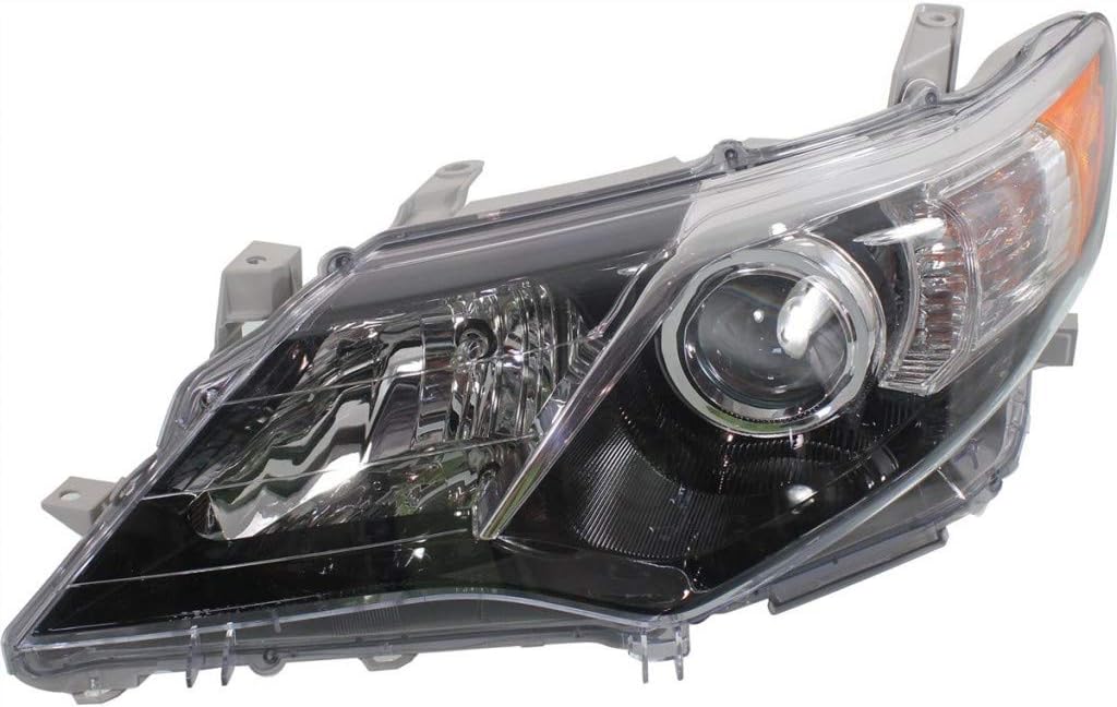 Headlight Assembly Pair for Toyota Camry 2012 2013 2014 SE Model Halogen V55259