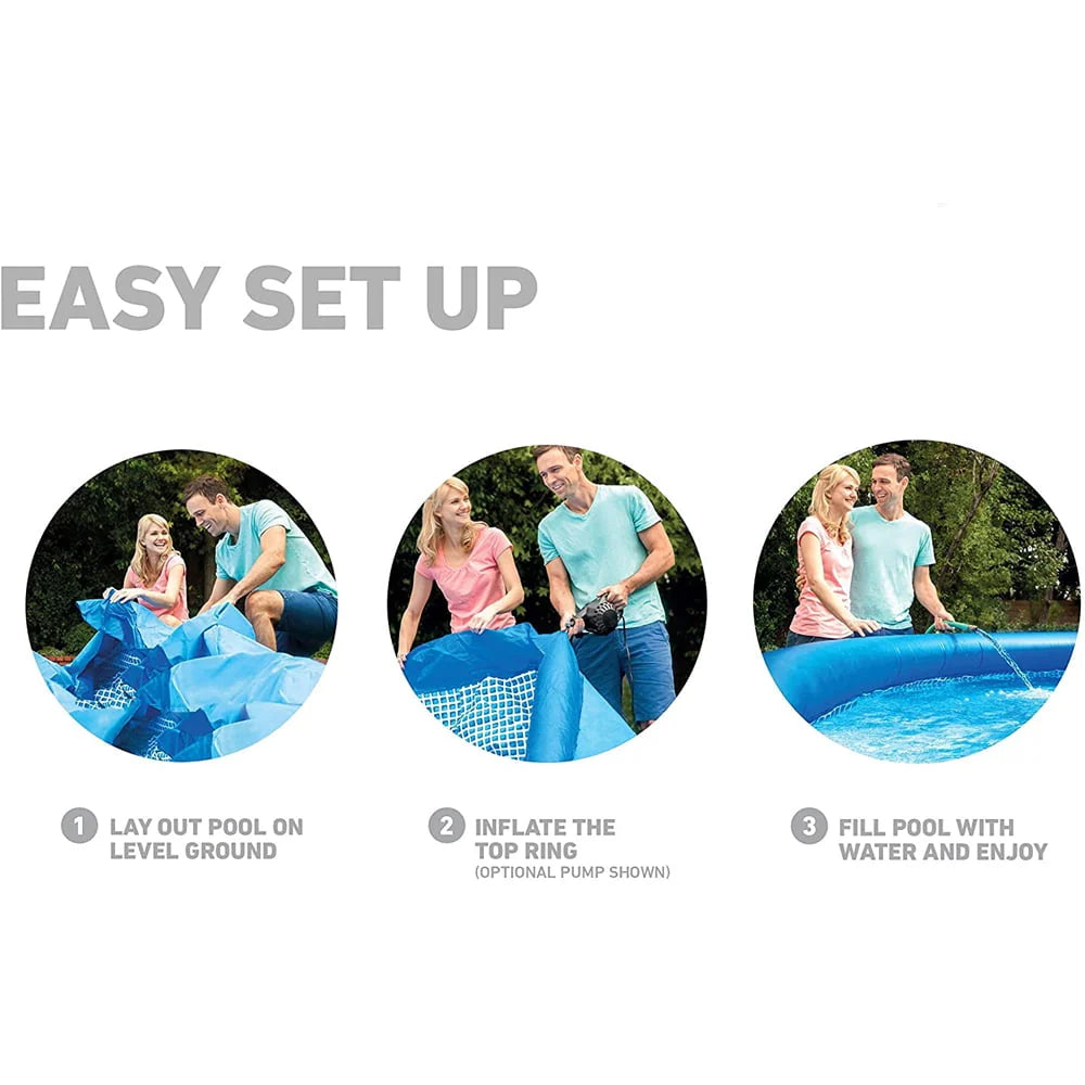 Inflatable Pool Set with Pool Skimmer V759