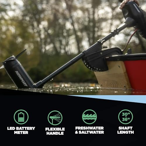Saltwater Transom Mounted Electric Trolling Motor A425302