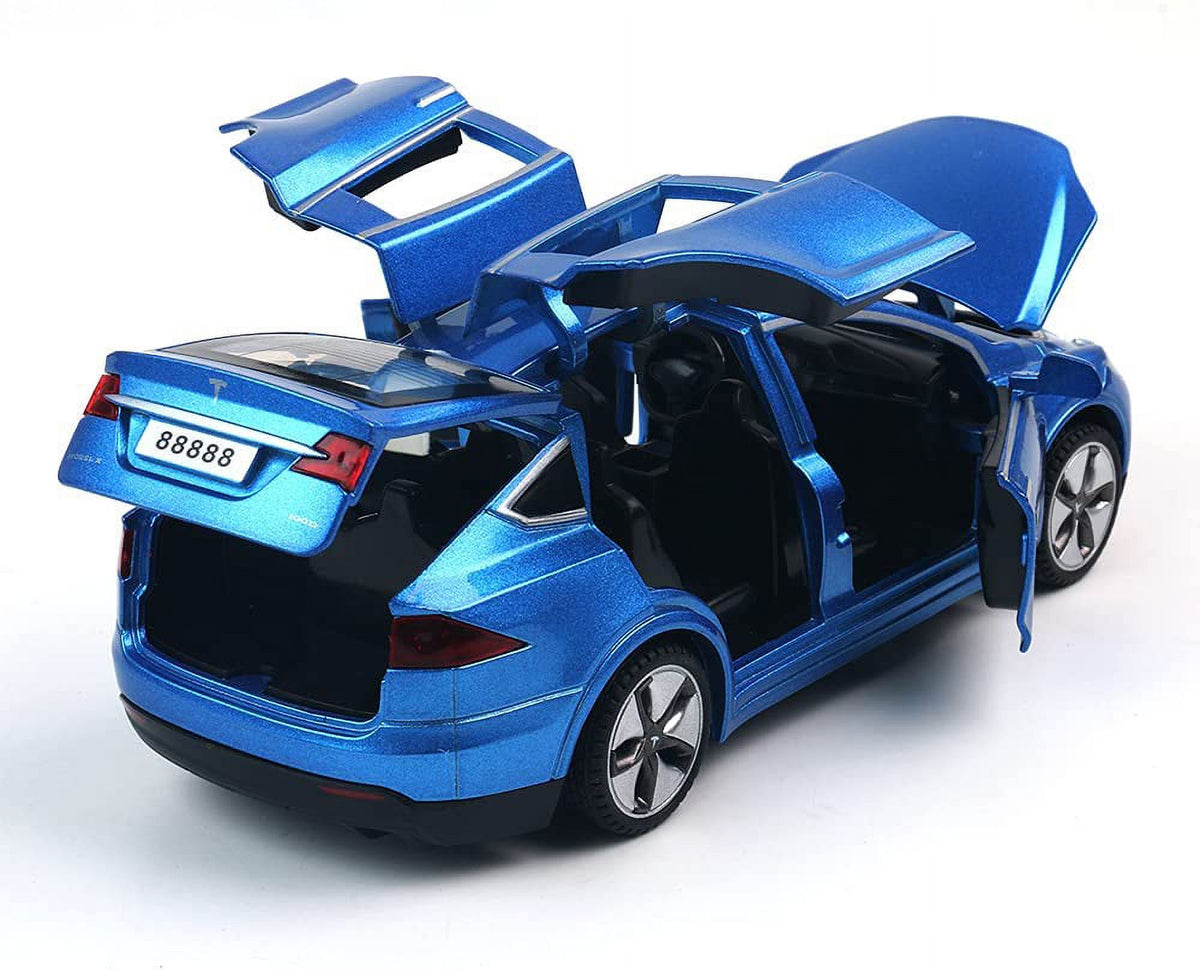 Pearlescent Blue Diecast Model Car U763384