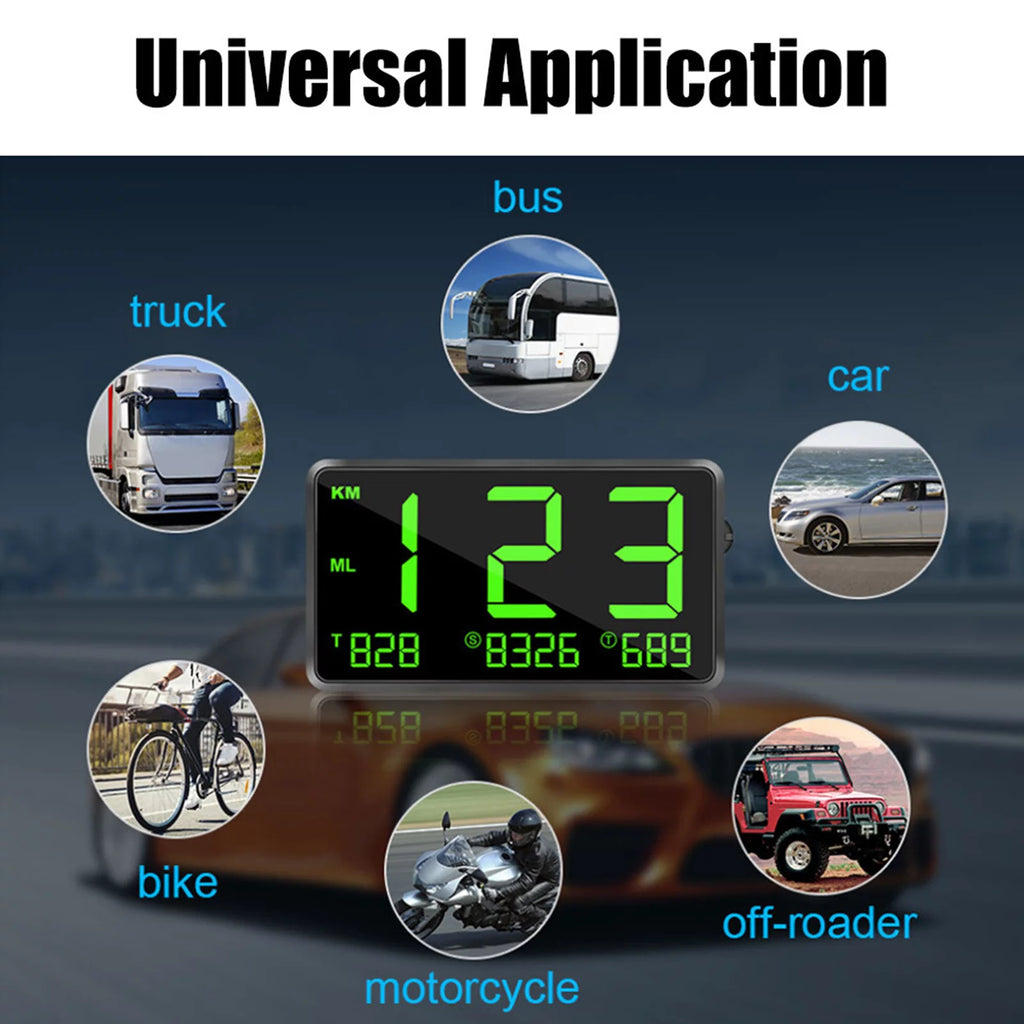 GPS Speedometer with Over Speed Alarm H26116