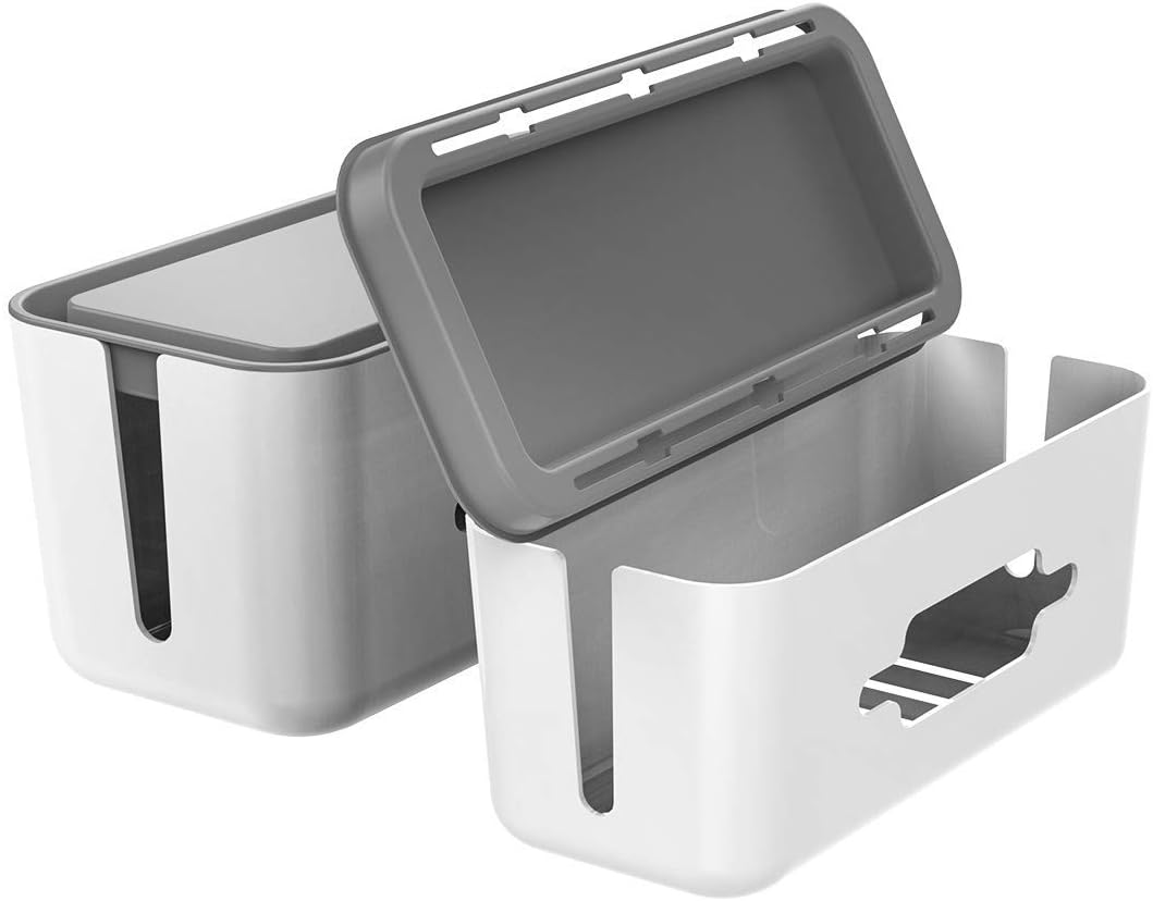 Cable Management Box with Phone Stand X202